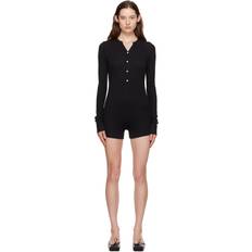 Uni Combinaisons Eterne Thermal Romper - Black