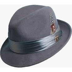 Stacy Adams Men's Crushable Fedora, Grey