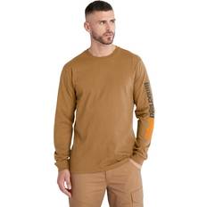 Timberland T-shirts Timberland Men's Standard Core Logo Long-Sleeve T-Shirt, Factory