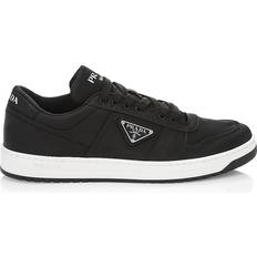 Chaussures Prada Re-Nylon Gabardine Low Top Sneakers - Black/White