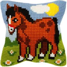 Hobbycraft Orchidea Cross Stitch Cushion Kit Horse