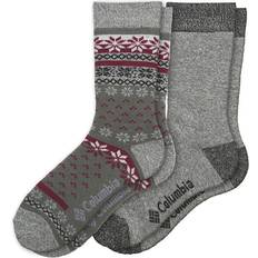 Columbia Socks Columbia Men's Thermal Crew Socks, 10-13, Grey