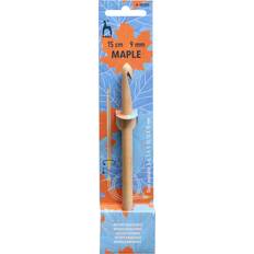 UK 00 (9,0 mm) Ganchos de ganchillo Pony Crochet Hook: Interchangeable: Maple: 15cm x 9.00mm