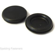 10 x PVC Electrical Blanking Grommets Blind Closed 20mm