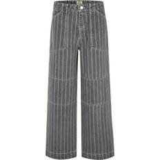 Mads Nørgaard Krauer Jeans Grey Stripe Denim