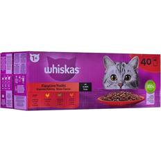 Whiskas Vådfoder Kæledyr Whiskas Classic Meals Kylling Oksekød Lam Fugle