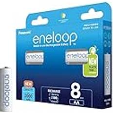 Panasonic Eneloop Ni-MH Batteries 8-Pack