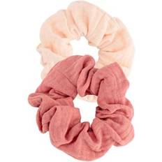 Hårprodukter Bachca Cotton Gauze Scrunchies 2-Pack
