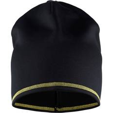 Unisex Huer Blåkläder fleecebeanie sort/gul