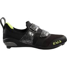 Fizik Men's K1 Uomo Triathlon Cycling Shoes, Black/Neon Lime