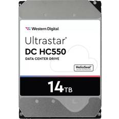 Western Digital Ultrastar 3.5in 26.1MM 14000GB 512MB 7200RPM SATA ULTRA 512E SE DC HC550