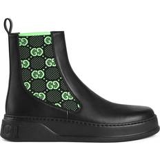 Gucci Bottes Gucci GG Leather Boots - Black