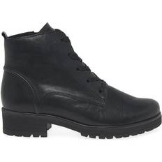 Zipper Ankle Boots Gabor Zumba Womens Ankle Boots Black