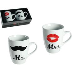 Brubaker Mug Set Mr Right Always Right Tea