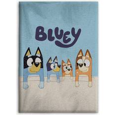 Textiles Bluey Fleece Blankets Blue