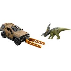 Toys Jurassic Park World Mission Mayhem Truck and Dinosaur Playset