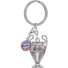 FC Bayern münchen schlüsselanhänger metall ucl trophy logo fußball fan