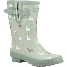 TPR Bottes en caoutchouc Cotswold Farmyard Alpaca Mid Calf Wellington Boots - Womens/Ladies