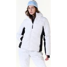 Hvite Ytterklær Bumpro Aspen Padded Ski Jacket White