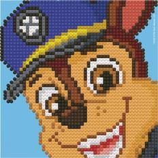 Diamond Dotz IES Original Painting Set Paw Patrol mit 6 Motiven: 3 Bilder 15x15cm, 3 Aufkleber Sti