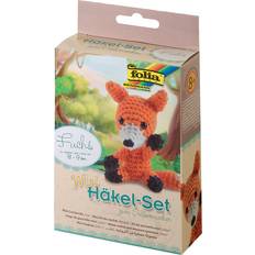 Handarbeitsets Folia Mini-Häkelset Fuchs