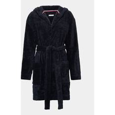 Tommy Hilfiger Women Sleepwear Tommy Hilfiger TH Original Towelling Hooded Bathrobe DESERT SKY