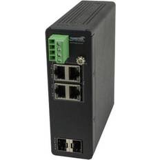 Transition Networks Hrd UnMDG Switch 4-port GE POE+ 2 SFP
