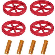 ChaoChuang Upgraded Creality Aluminum Hand Twist Leveling Nut with Hot Bed Die Springs For Ender 3 3 Pro Ender 5 5 Plus Pro CR-20