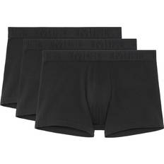 Coton - Femme Sous-vêtements pour hommes Hom Lot de 3 Boxer Noir en Coton - Tonal 402437