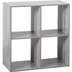 Gris Étagères 5Five Etagère Bois Gris 32 cm x H 67.6 cm Étagère