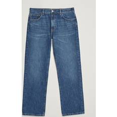 SM010 Straight Jeans Tom Mid Blue Wash