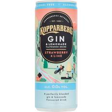 Kopparberg Alcohol Free Strawberry Gin With Lemonade, 250ml