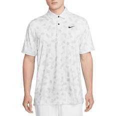 Black - Golf Polo Shirts Nike Men's Dri-FIT Tour Polo, Medium, White/Black