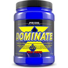 Taurine Pre-Workouts Pride Nutrition Dominate X Pre Workout Supplement Fruit Punch 500g