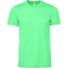 Synthetic T-shirts Bella+Canvas Crew Neck T-Shirt Bright Green