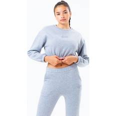 grey side drawstring girls sweatshirt