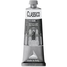 White Oil Paint Maimeri Classico Fine Oil Paint 60ml Super Rapid White