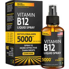 Vitamin B12 Sublingual Vegan B12 Vitamin Spray