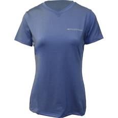 Nylon - Women T-shirts Hy Equestrian Womens/Ladies Synergy T-Shirt Riviera Blue