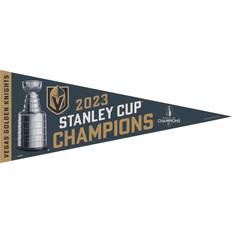 NHL Productos para aficionados al deporte WinCraft Vegas Golden Knights Stanley Cup 2023 Champions12x30 Banderín Premium