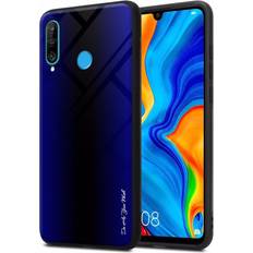 Huawei P30 Lite Mobile Phone Covers Cadorabo COBALT PURPLE Case for Huawei P30 LITE Cover Protection back case TPU Silicone Purple