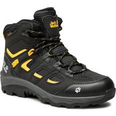 Jack Wolfskin Barnskor Jack Wolfskin Trekking-skor Vojo Texapore Mid 4042181 Black/Burly Yellow 4060477902456 1129.00