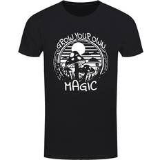 Florals - Men Clothing Grindstore Grow Your Own Magic Mushrooms T-Shirt Black