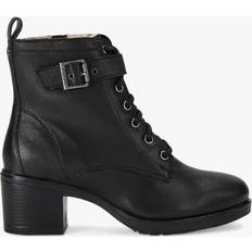 'Snug' Leather Boots Black