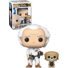 Funko DOC ET EINSTEIN RETOUR VERS LE FUTUR FIGURINE POP EXCLUSIVE SPECIAL EDITION