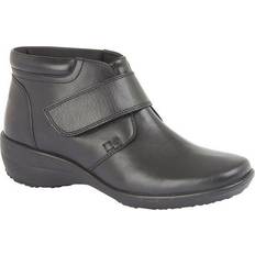 Mod Comfys Damen/Damen Stiefeletten aus Softie-Leder mit breiter Passform