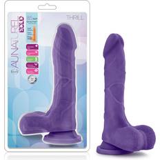 Sexleksaker Blush Novelties Au Natural Bold Thrill 8.5 Inch Dildo Purple