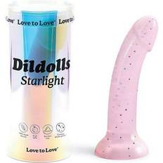 Dildolls Starlight Stjerneformet Dildo Med Sugekop Pink