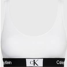 Calvin Klein White Bikini Tops Calvin Klein Bralette Bikini Top CK96 White