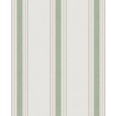 Tejido Papeles pintados Galerie Papel Pintado Hana Stripes Verde 0,53 x 10 m